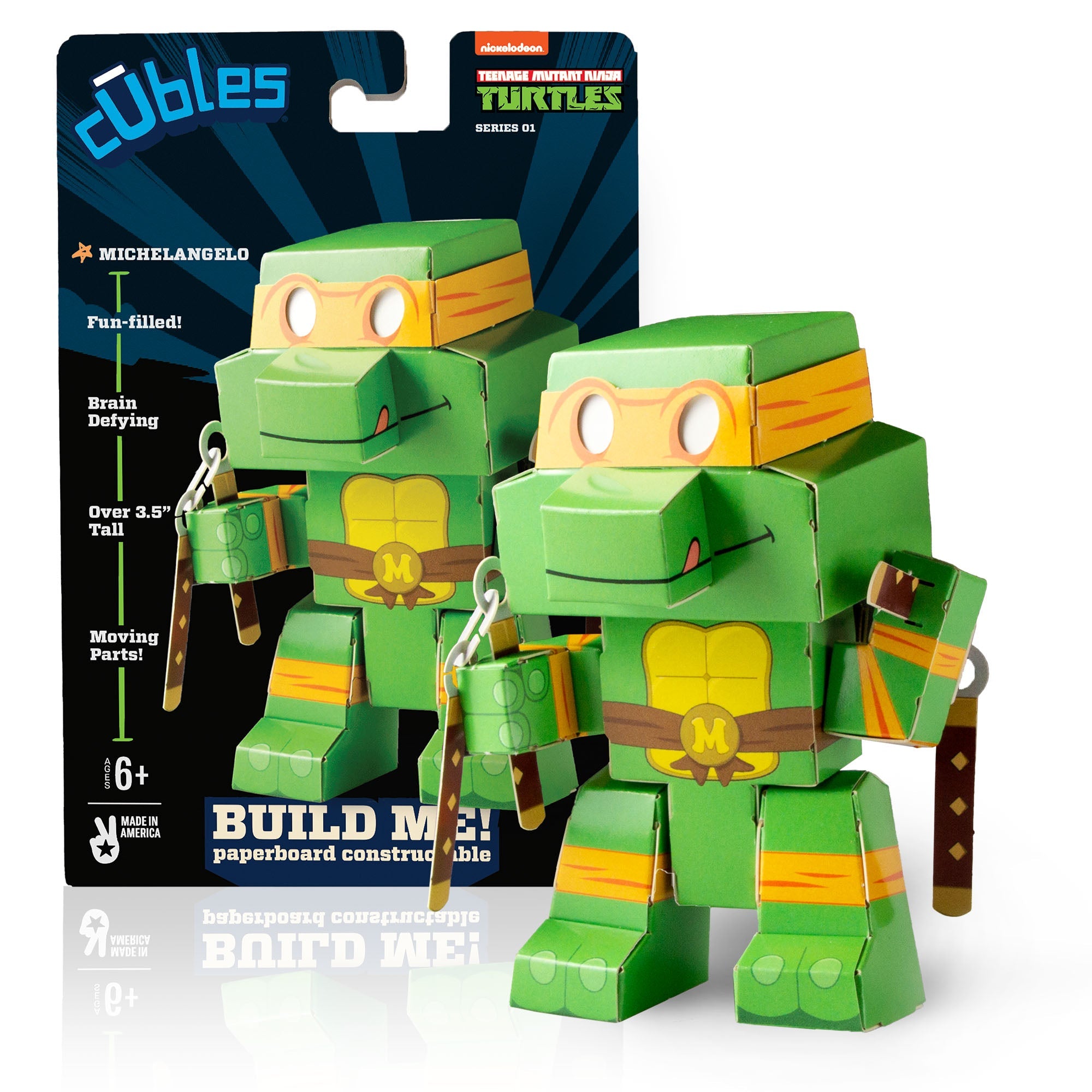 CUBLES Teenage Mutant Ninja Turtles Michelangelo - Advanced-1