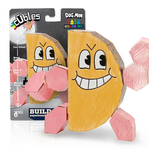 Color Me CUBLES - Philly from Dave Pilkey's Dog Man Series-1