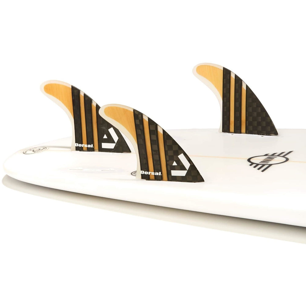 DORSAL Surfboard Fins Thruster 3 Set FCS Compatible-1
