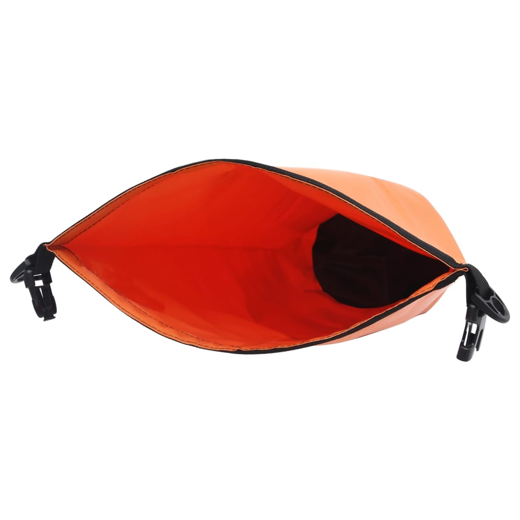 vidaXL Dry Bag Orange 5.3 gal PVC-2